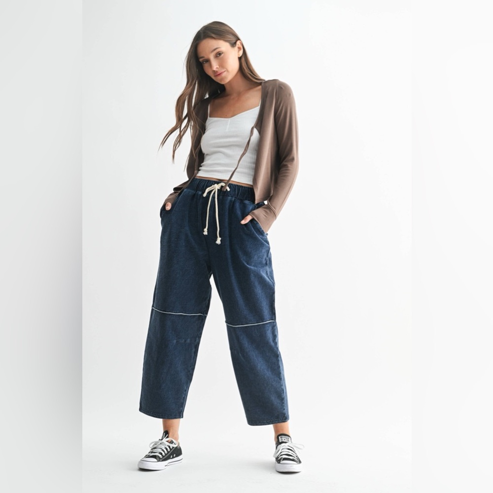 Stylish Womens Barrel Leg Lounge Pants